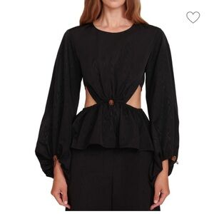 Staud Ivy Cutout Top Small